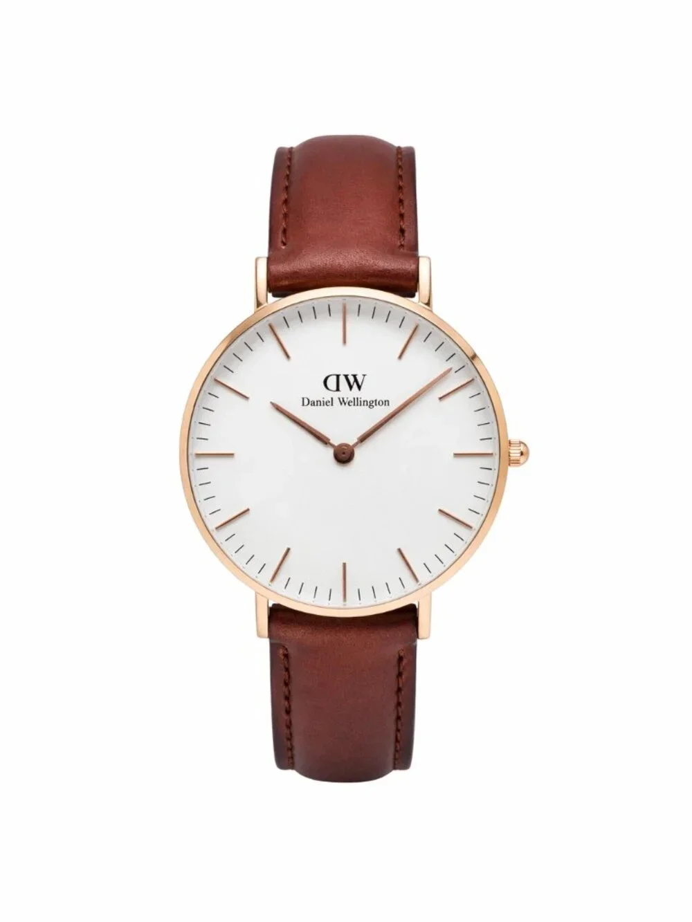 Daniel Wellington Classic St Mawes Women's Brown Leather Watch 0507DW 36mm
